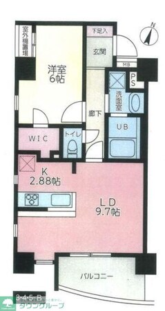 ケインズ湘南IIの物件間取画像